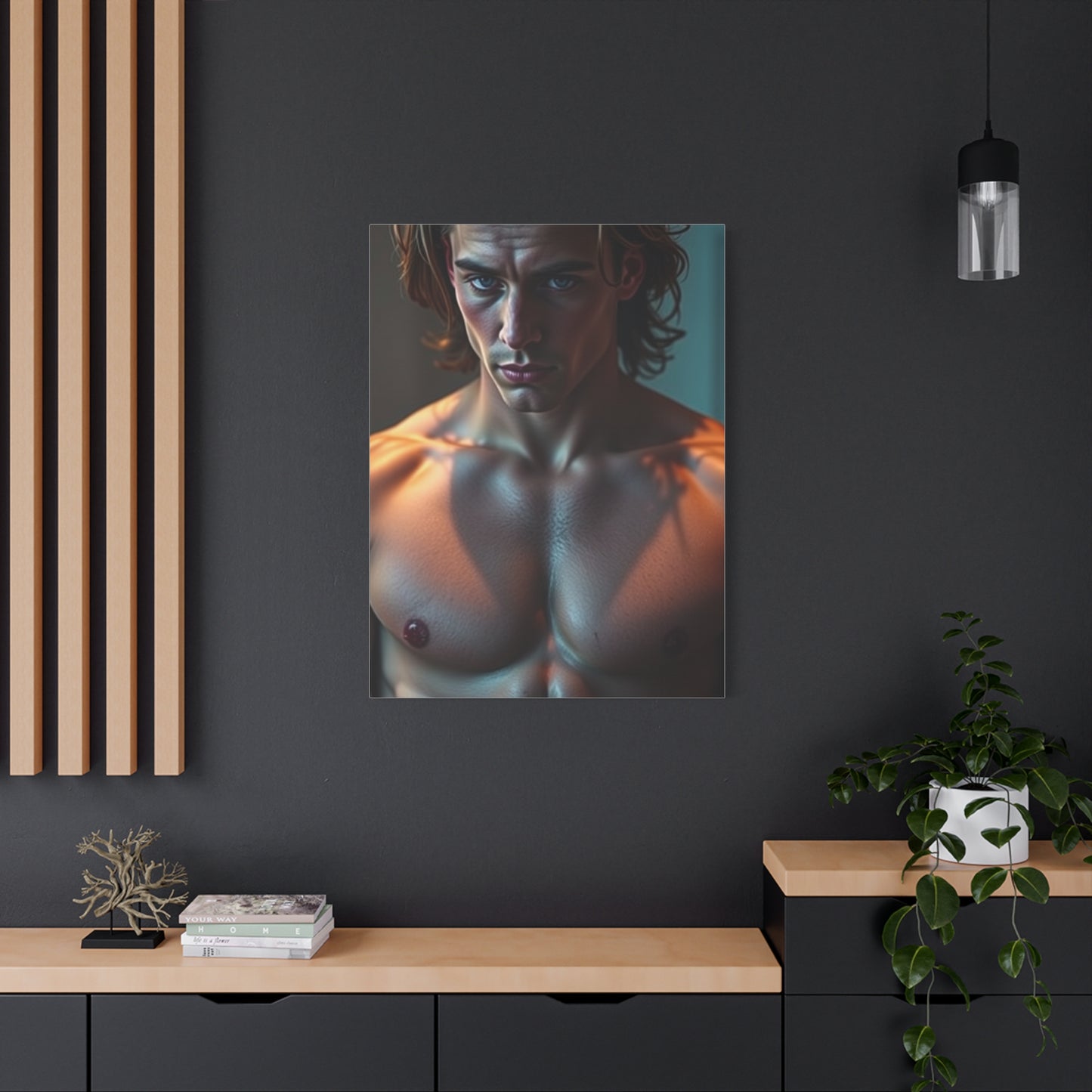 Viridian Essence Portraiture wall art & canvas print