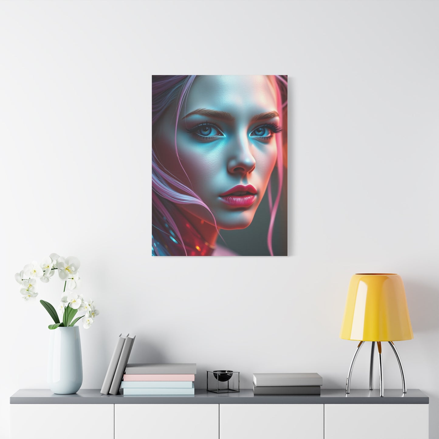 Roseate Dreamscape Art Panel Wall Art & Canvas Print