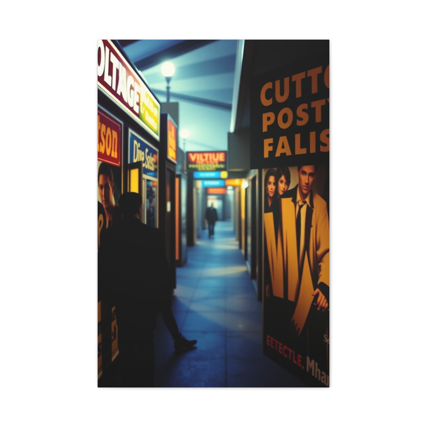 Masterpiece Vintage Movie Posters Art Vision Wall Art & Canvas Print