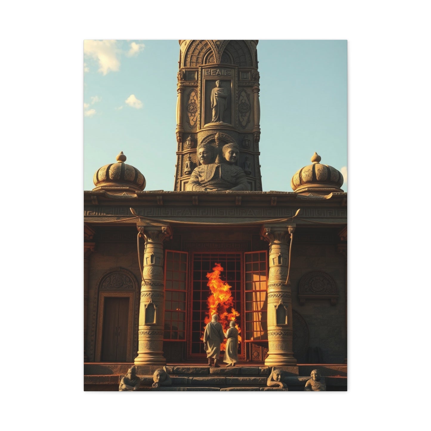 Primal Heritage Panorama Wall Art & Canvas Print