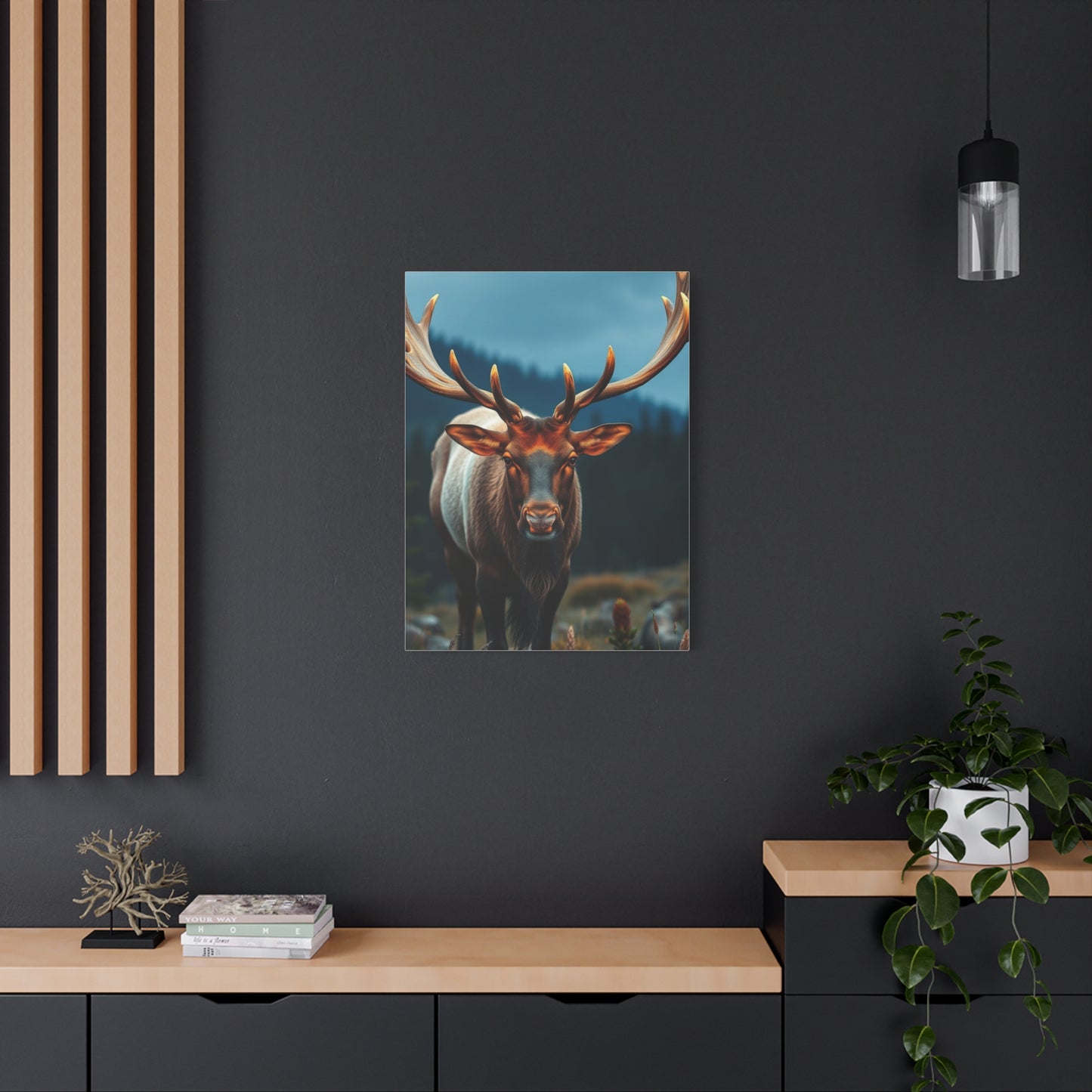 Elk Art Luxury Canvas Wall Art & Canvas Print