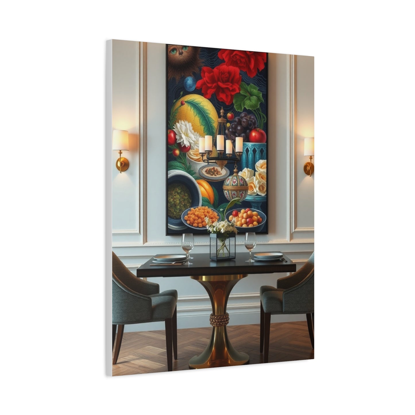 Epicurean Symphony Canvas Wall Art & Canvas Print