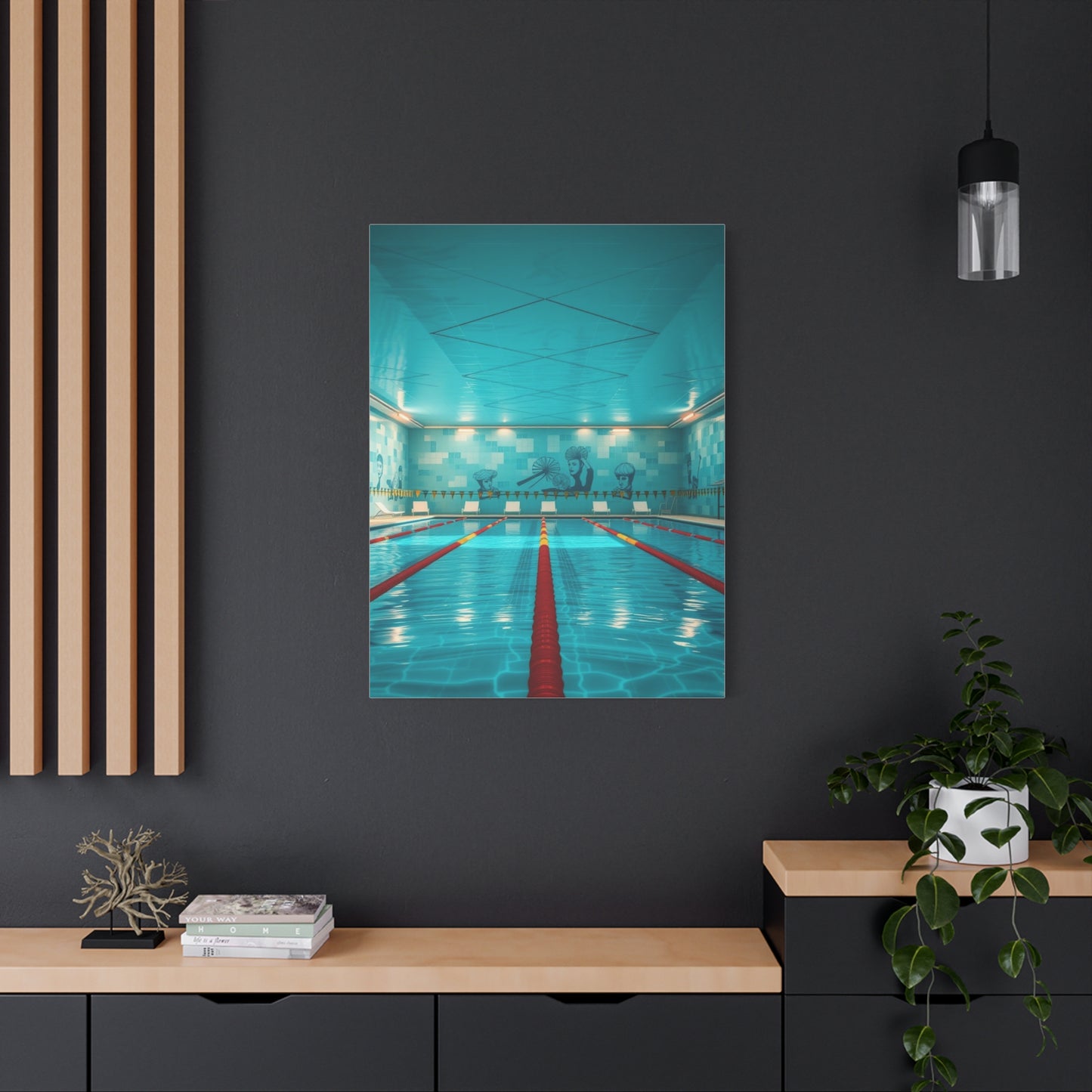 Swimming Pool Art Supreme Gallery Wall Art & Canvas Print