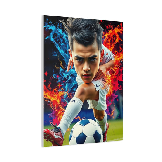 Elite Soccer Art Vision Wall Art & Canvas Print