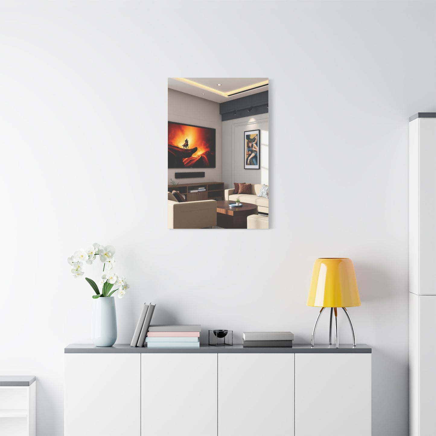 Supreme Home Theatre Decor Art Collection Wall Art & Canvas Print