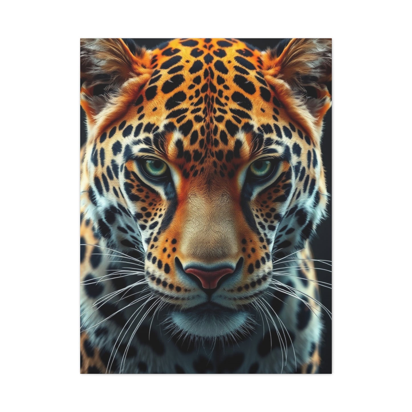 Vision Leopard Art Art Wall Art & Canvas Print