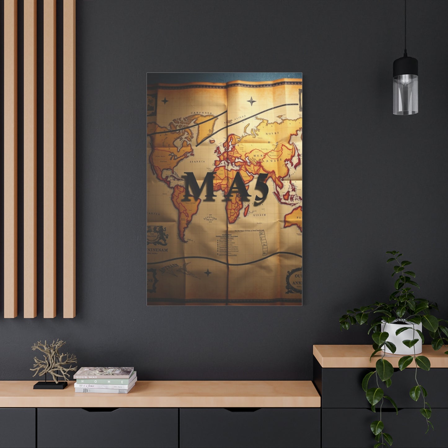Luxury Antique Maps Art Collection Wall Art & Canvas Print