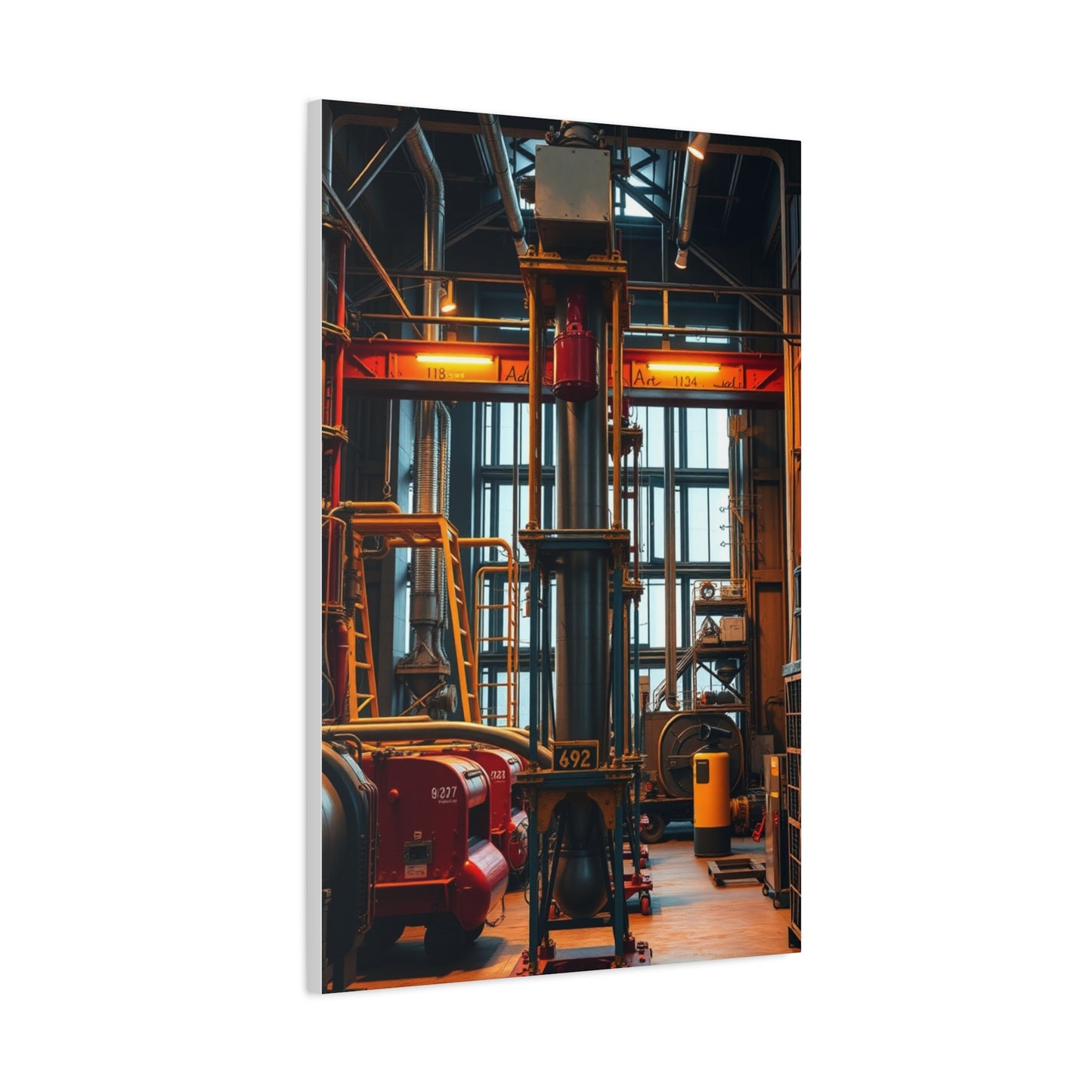 Elite Industrial Art Vision Wall Art & Canvas Print
