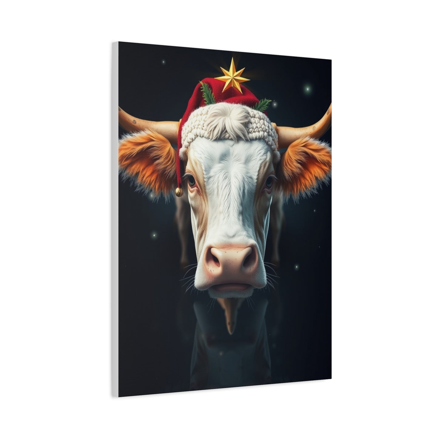Noel Bovine Serenity Canvas wall art & canvas print