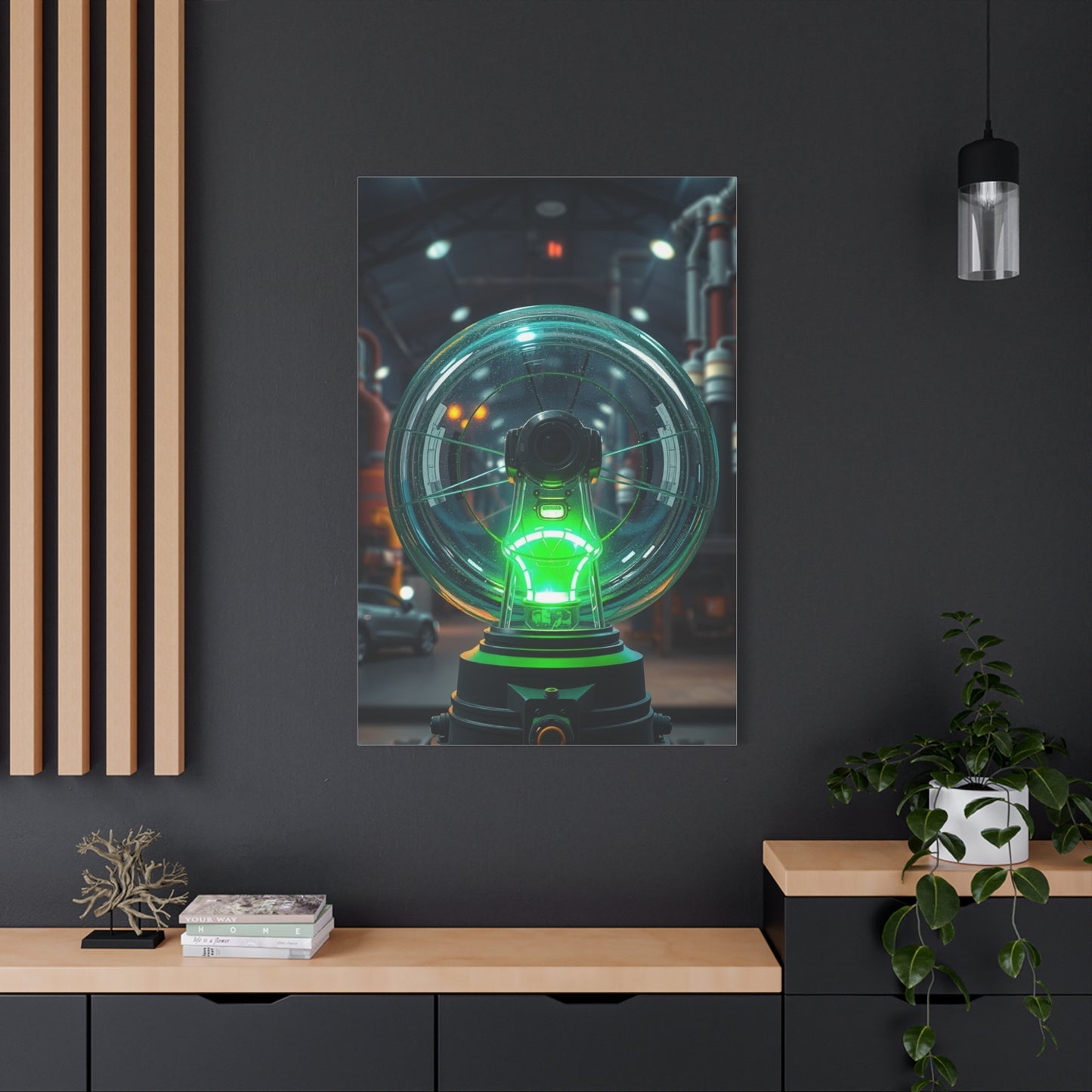 Vision Industrial Art Art Wall Art & Canvas Print