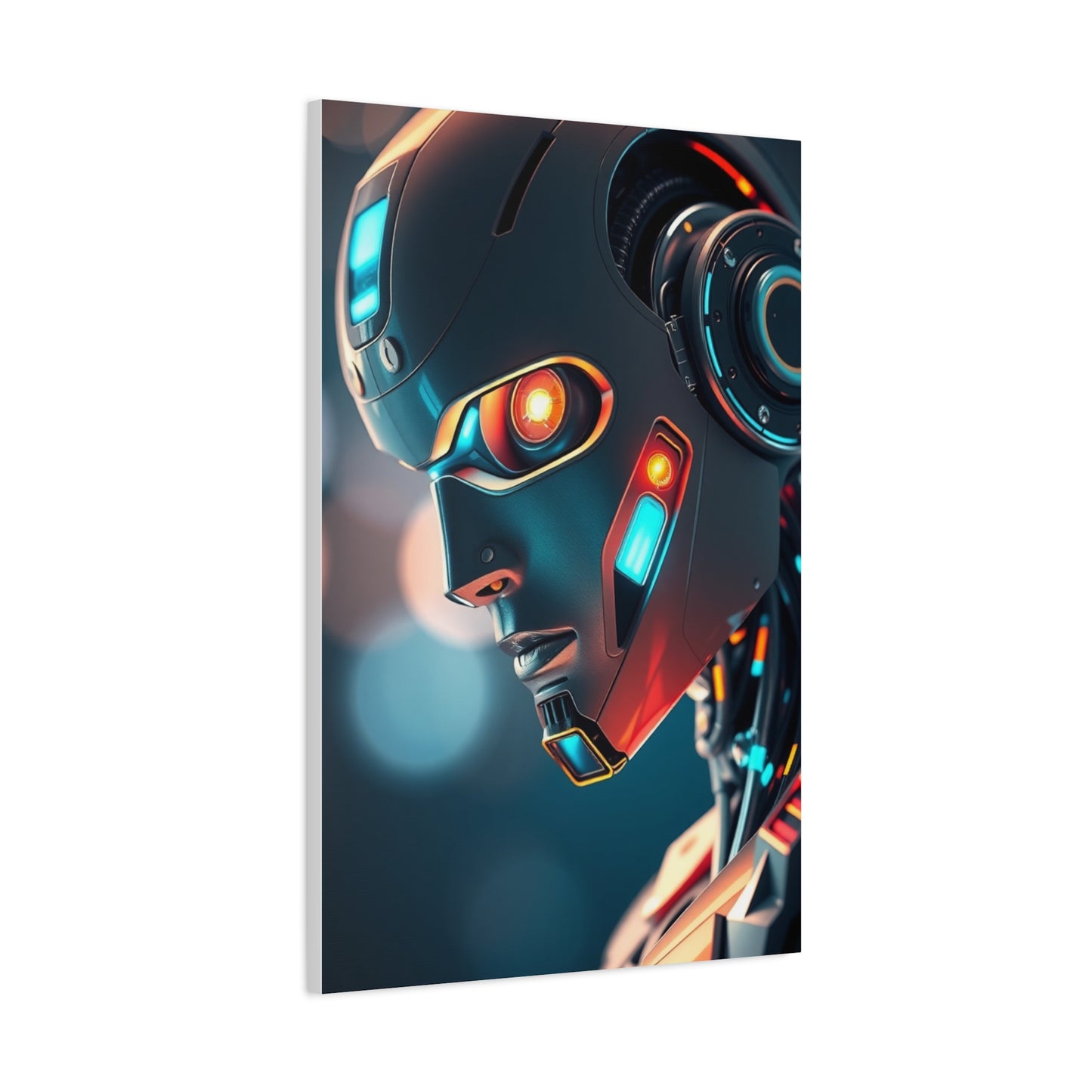 Masterpiece Robot Art Vision Wall Art & Canvas Print