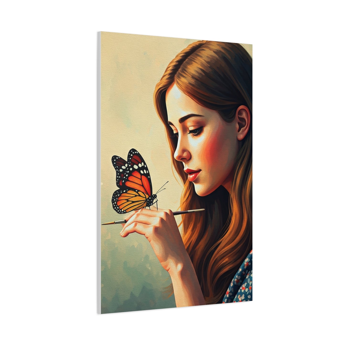 Butterfly Inspiration Portrait Wall Art & Canvas Prints