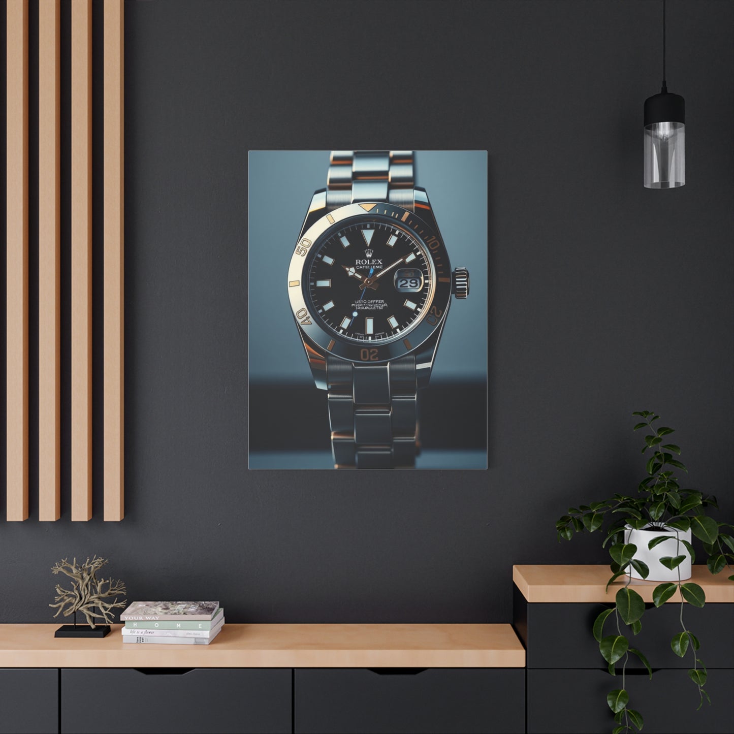 Splendid Timepiece Artwork Wall Art & Canvas Print