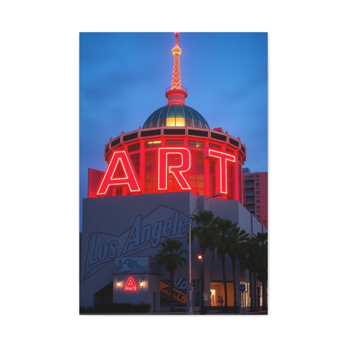 Los Angeles Art Refined Canvas Wall Art & Canvas Print