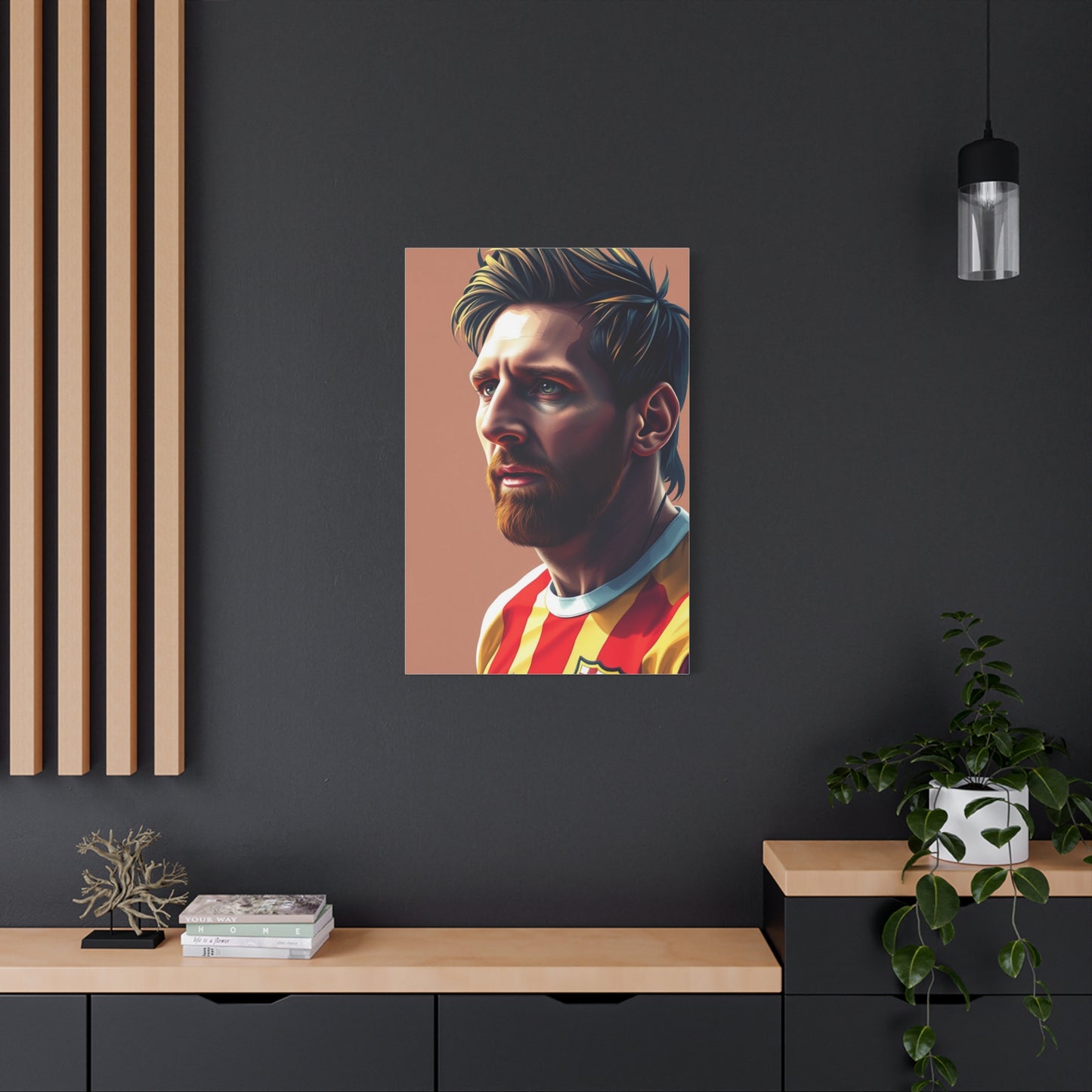 Lionel Messi: Canvas of Brilliance Wall Art & Canvas Print