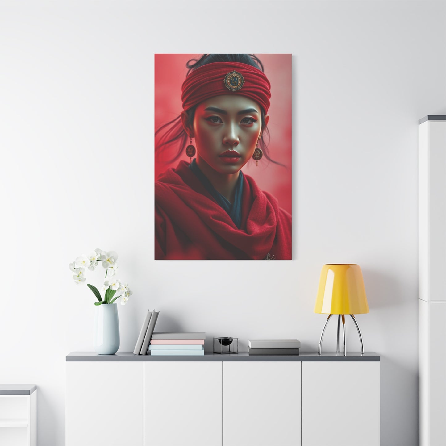 Roseate Allure Painting Wall Art & Canvas Print