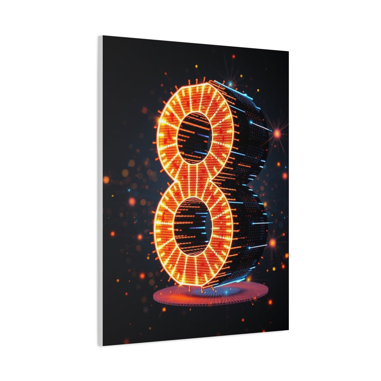 Supreme Numbers Art Collection Wall Art & Canvas Print