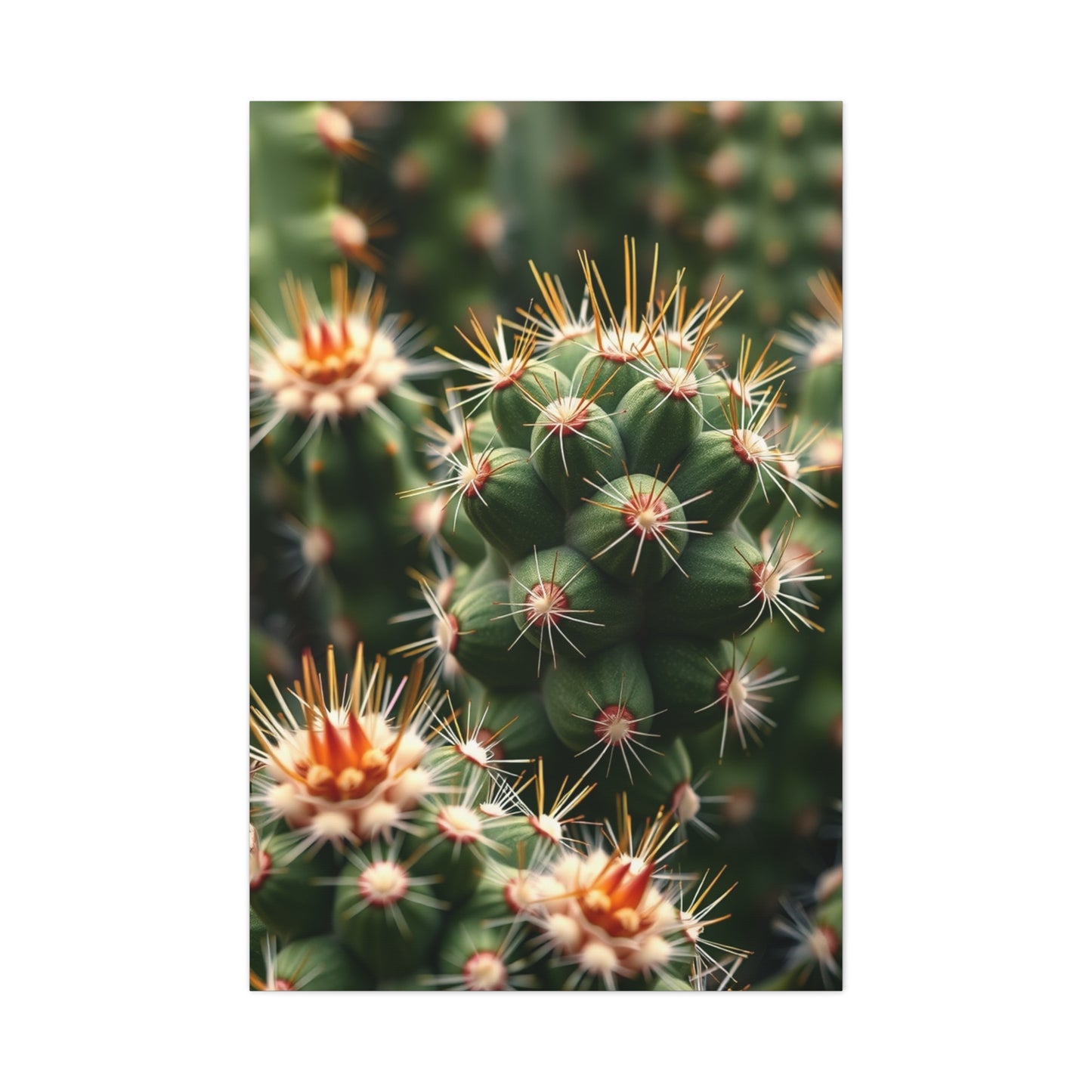 Succulent Essence Canvas Wall Art & Canvas Print