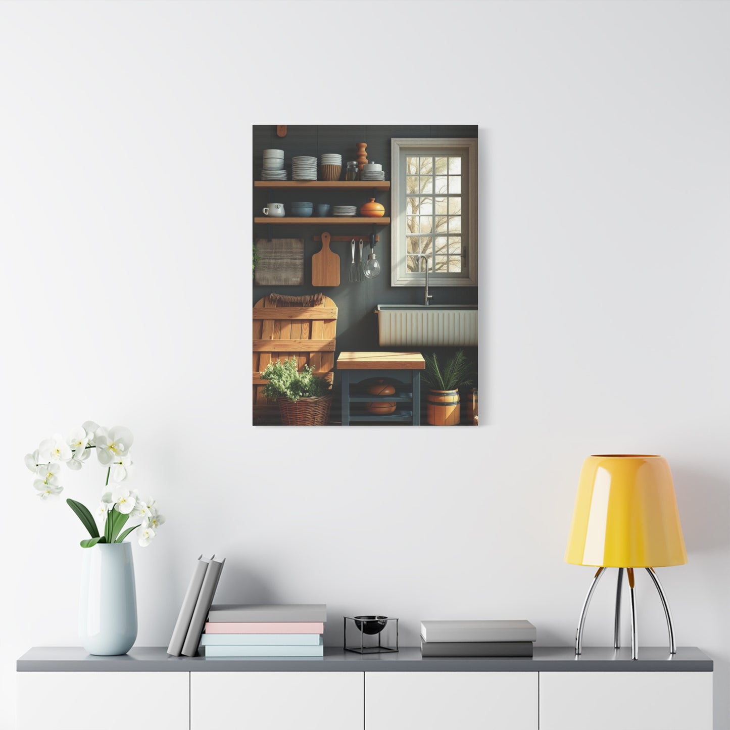 Nostalgic Culinary Tableau Wall Art & Canvas Print