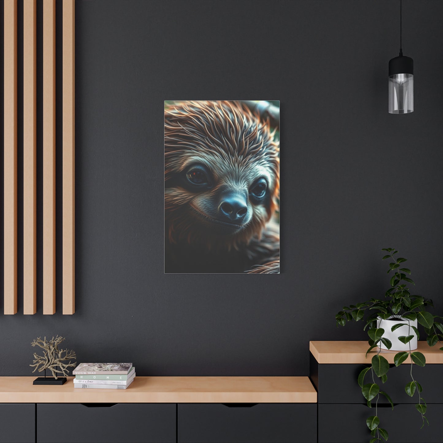 Sloth Art Luxury Canvas Wall Art & Canvas Print