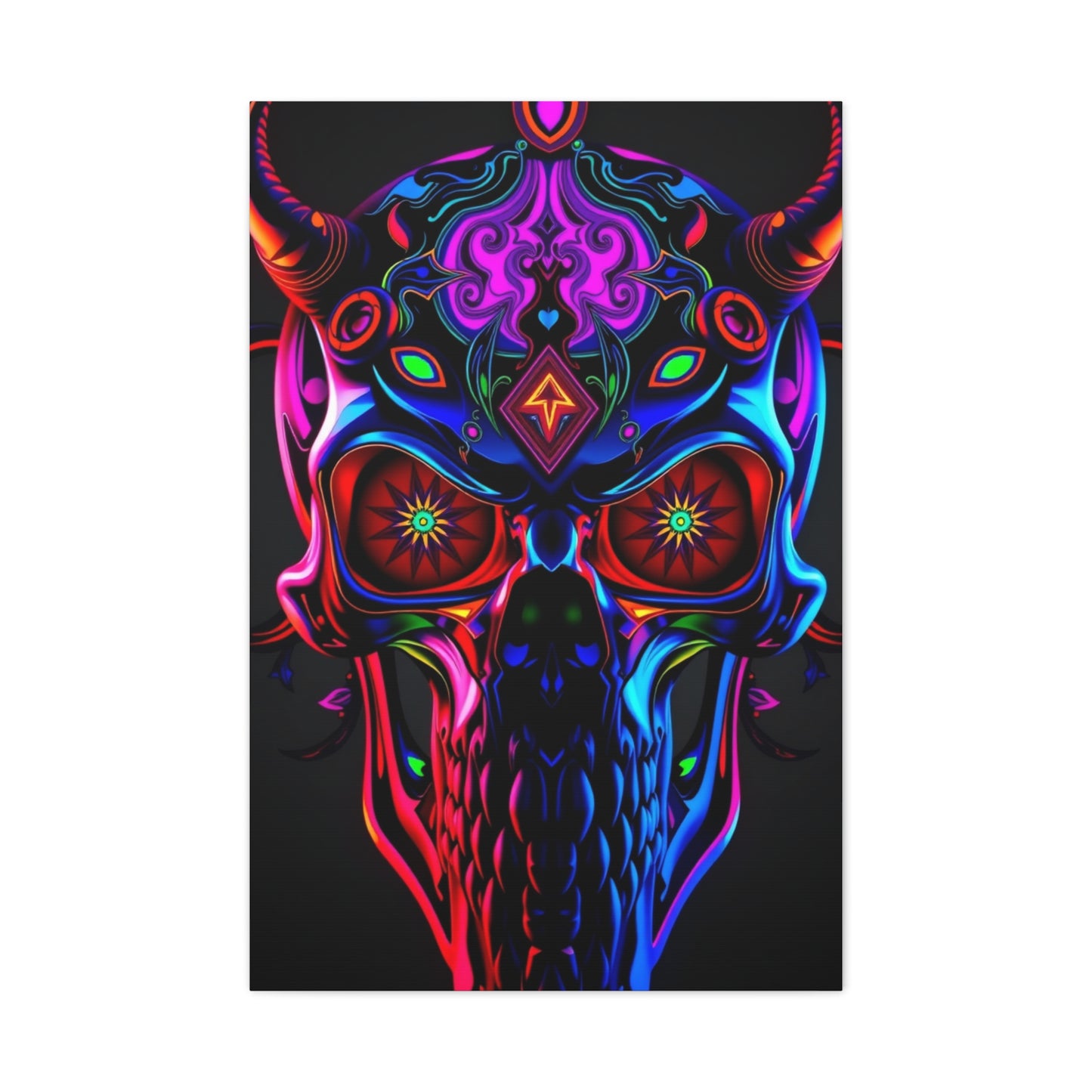 Trance Skull Elegance Wall Art & Canvas Print