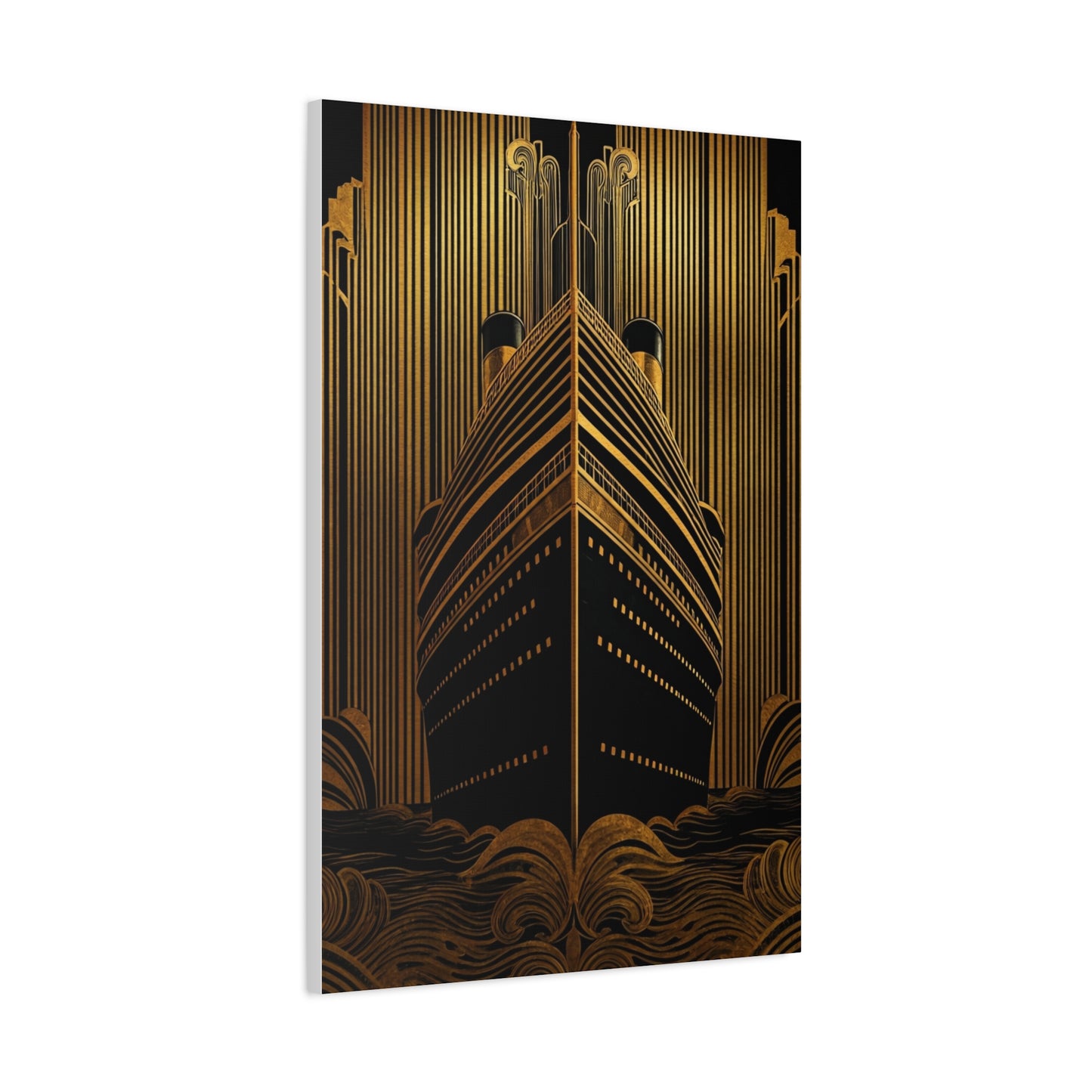 Titanic Majesty Art Deco Ship Wall Art & Canvas Prints