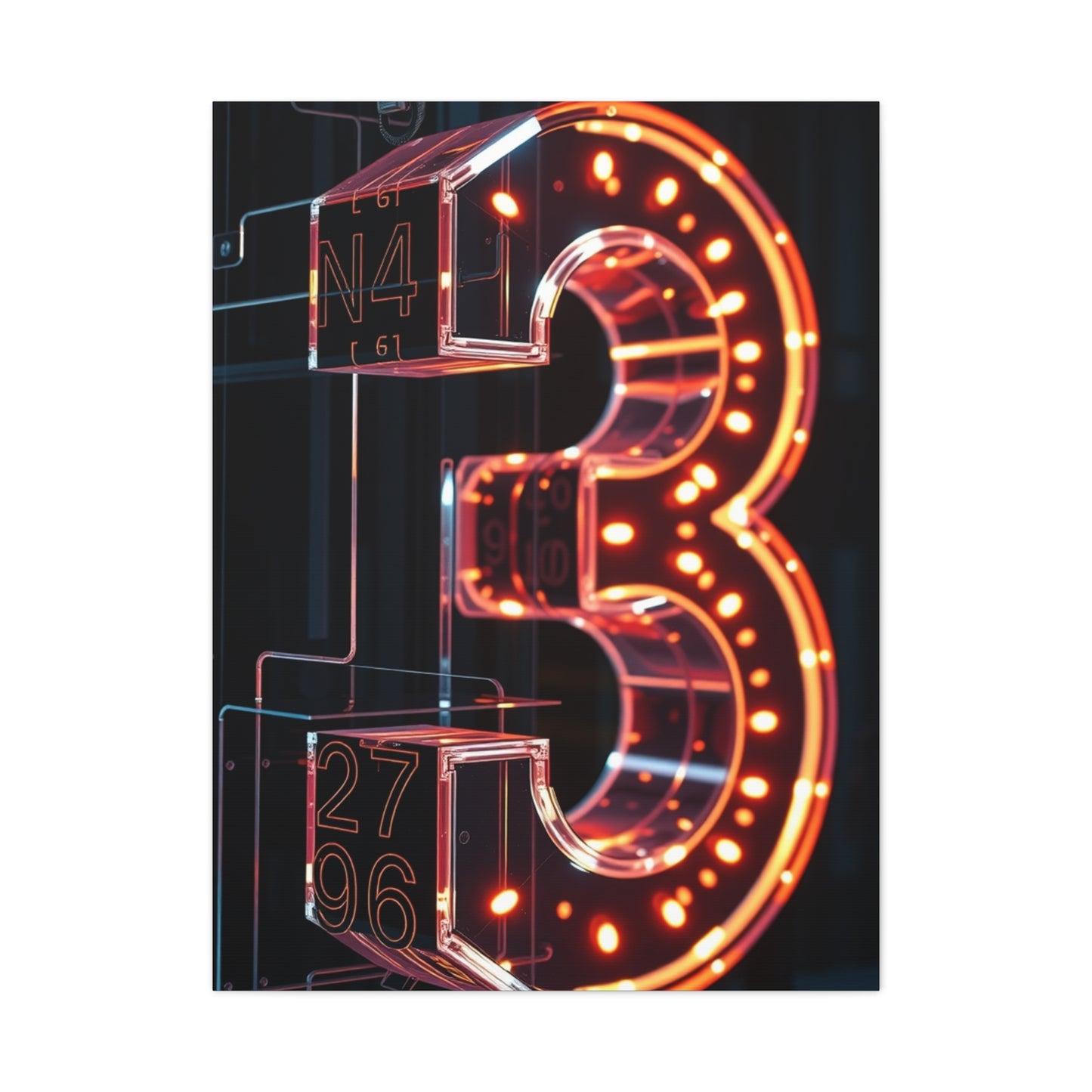 Collection Numbers Art Art Wall Art & Canvas Print