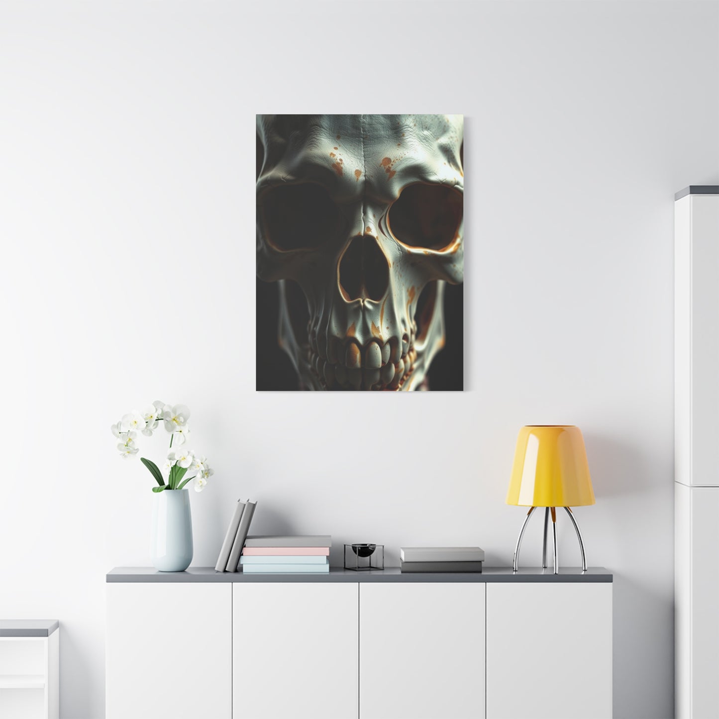 Supreme Skulls Art Collection Wall Art & Canvas Print