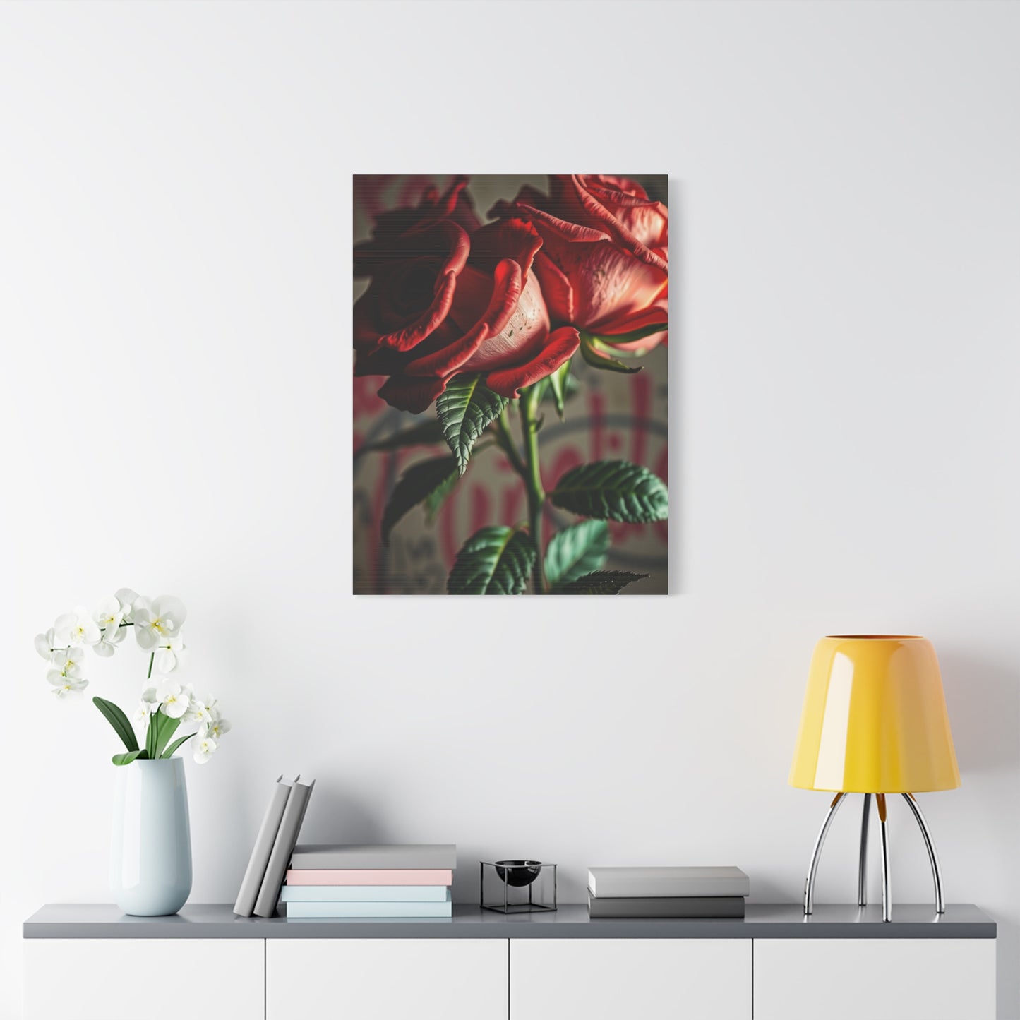 Majestic Rose Muralscape Wall Art & Canvas Print
