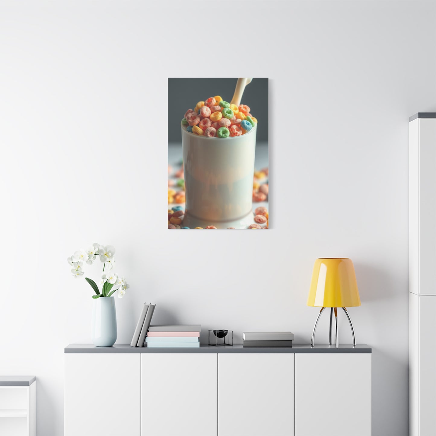Chromatic Breakfast Bliss Art Wall Art & Canvas Print