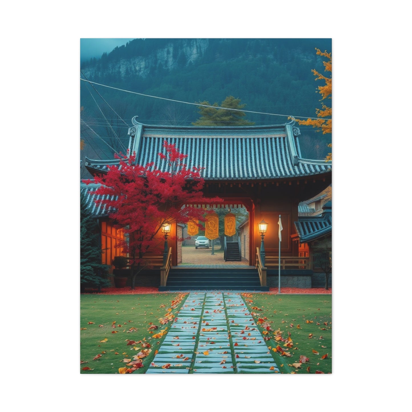 Seasonal Elegance Canvas