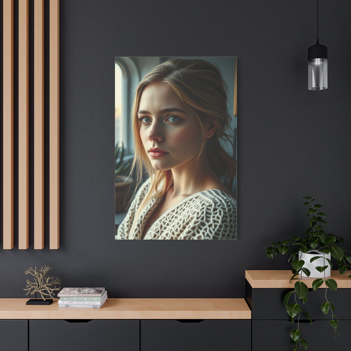 Luxe Nordic Aesthetics Wall Art & Canvas Print