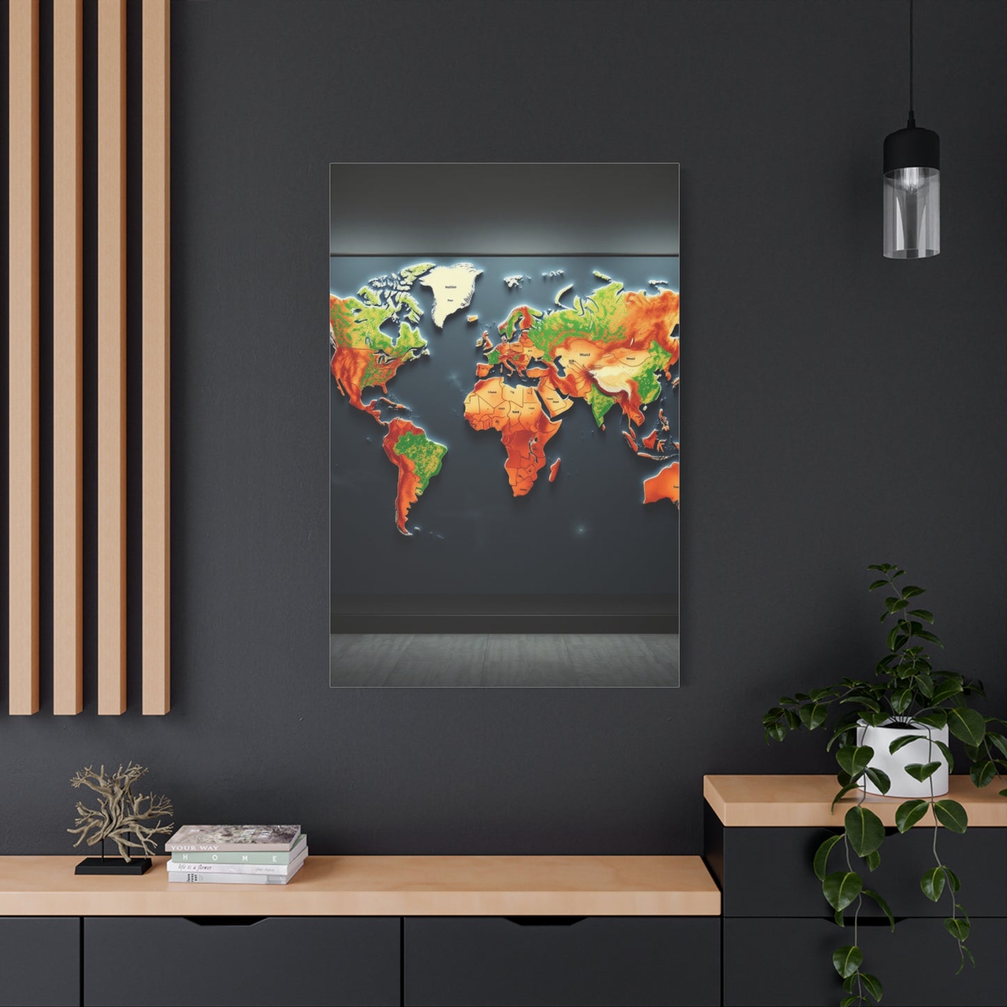 Collection World Map Art Art Wall Art & Canvas Print