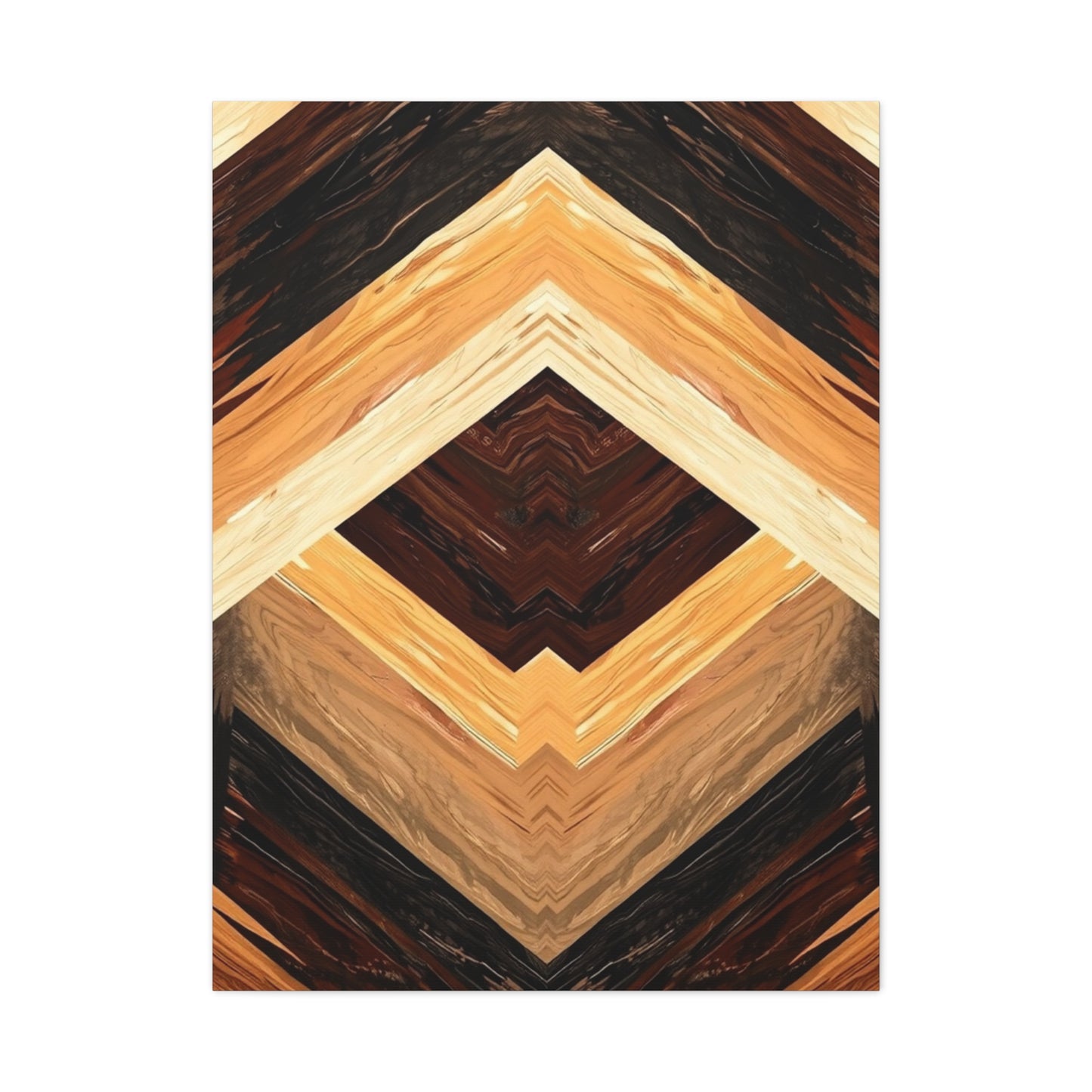 Chevron Pattern Art Supreme Gallery Wall Art & Canvas Print