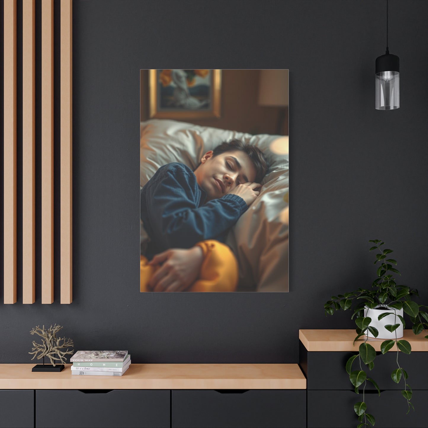 Vision Sleeping & Napping Art Art Wall Art & Canvas Print