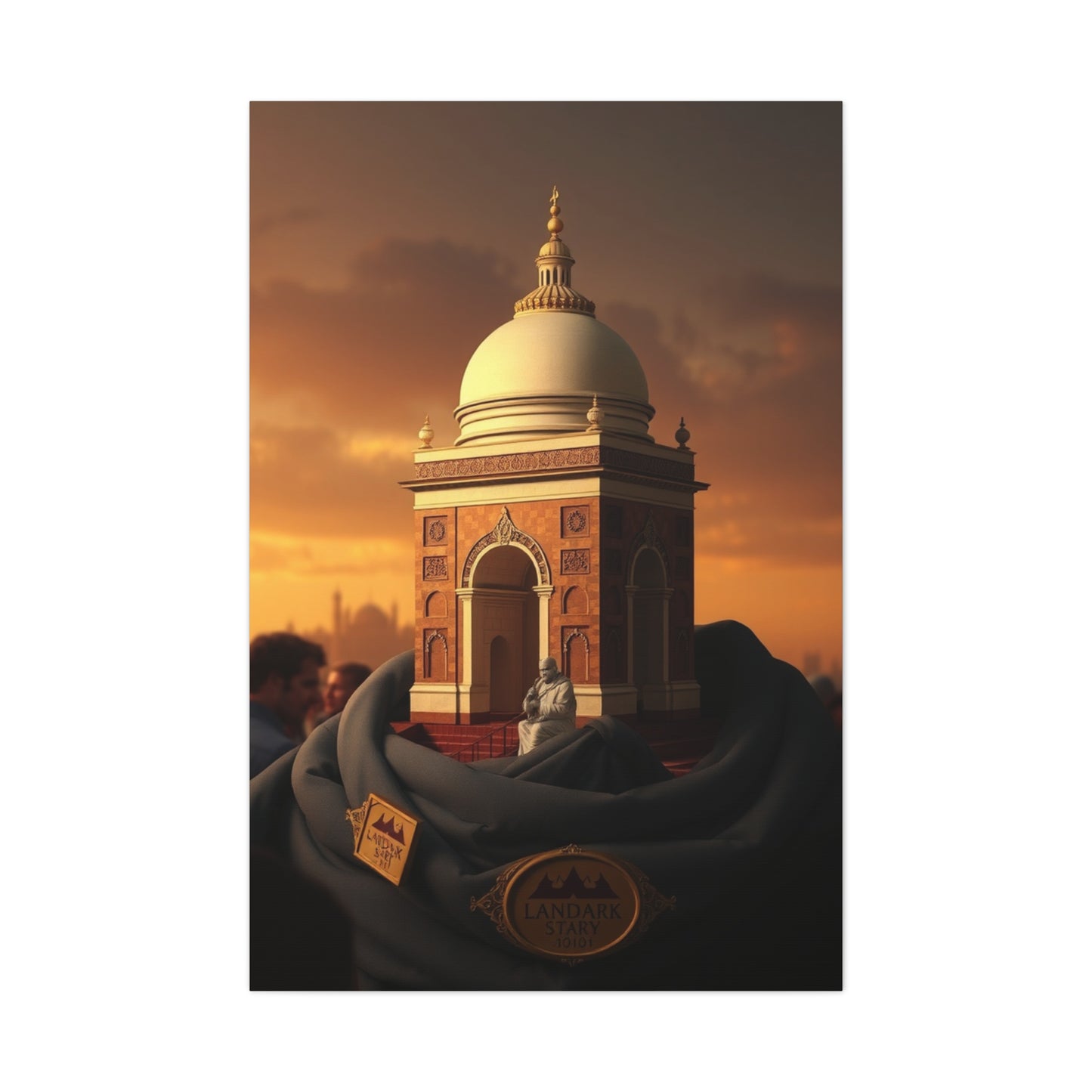 Vision Landmark Art Art Wall Art & Canvas Print