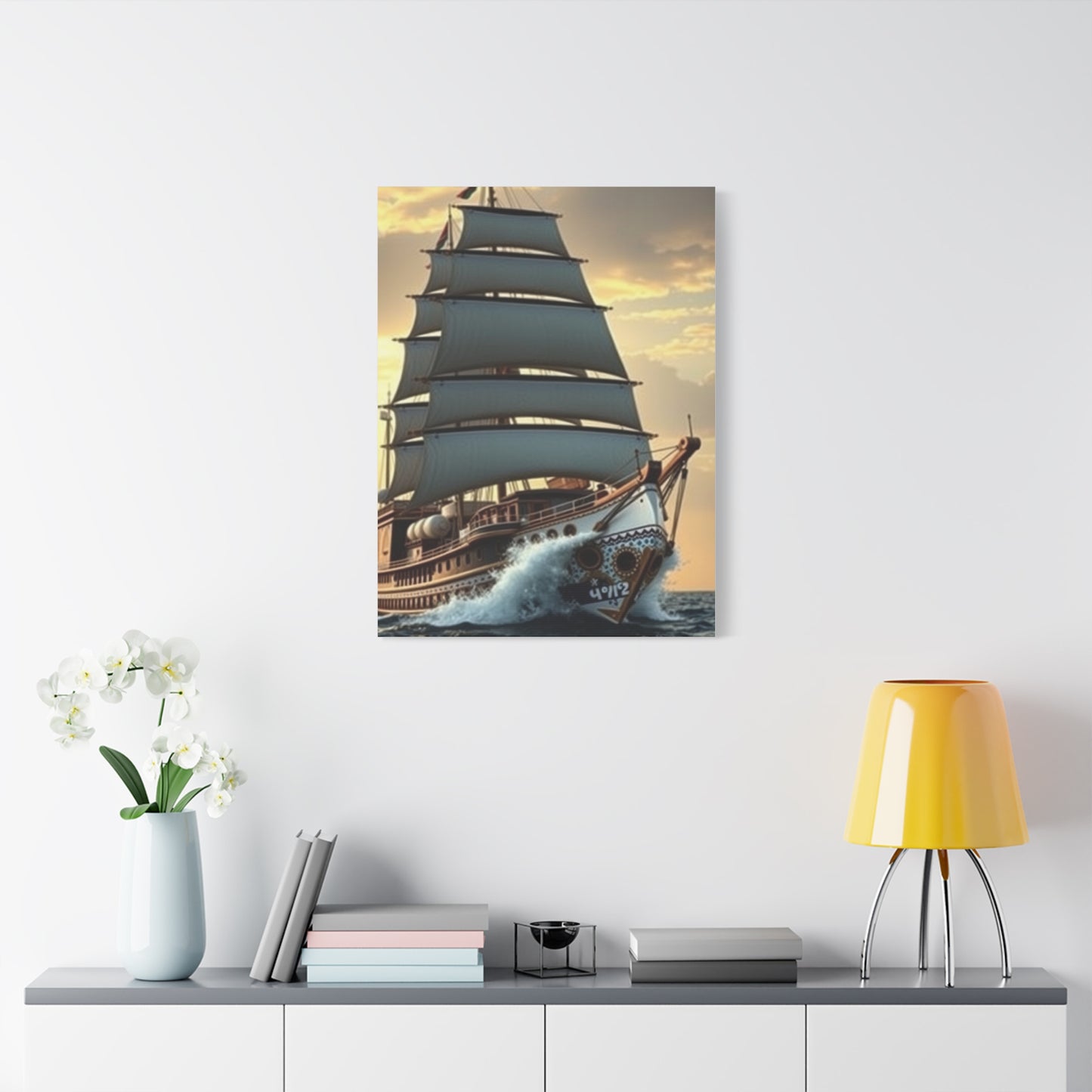 Masterpiece Ship Art Vision Wall Art & Canvas Print