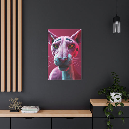 Roseate Panther Opus Wall Art & Canvas Print