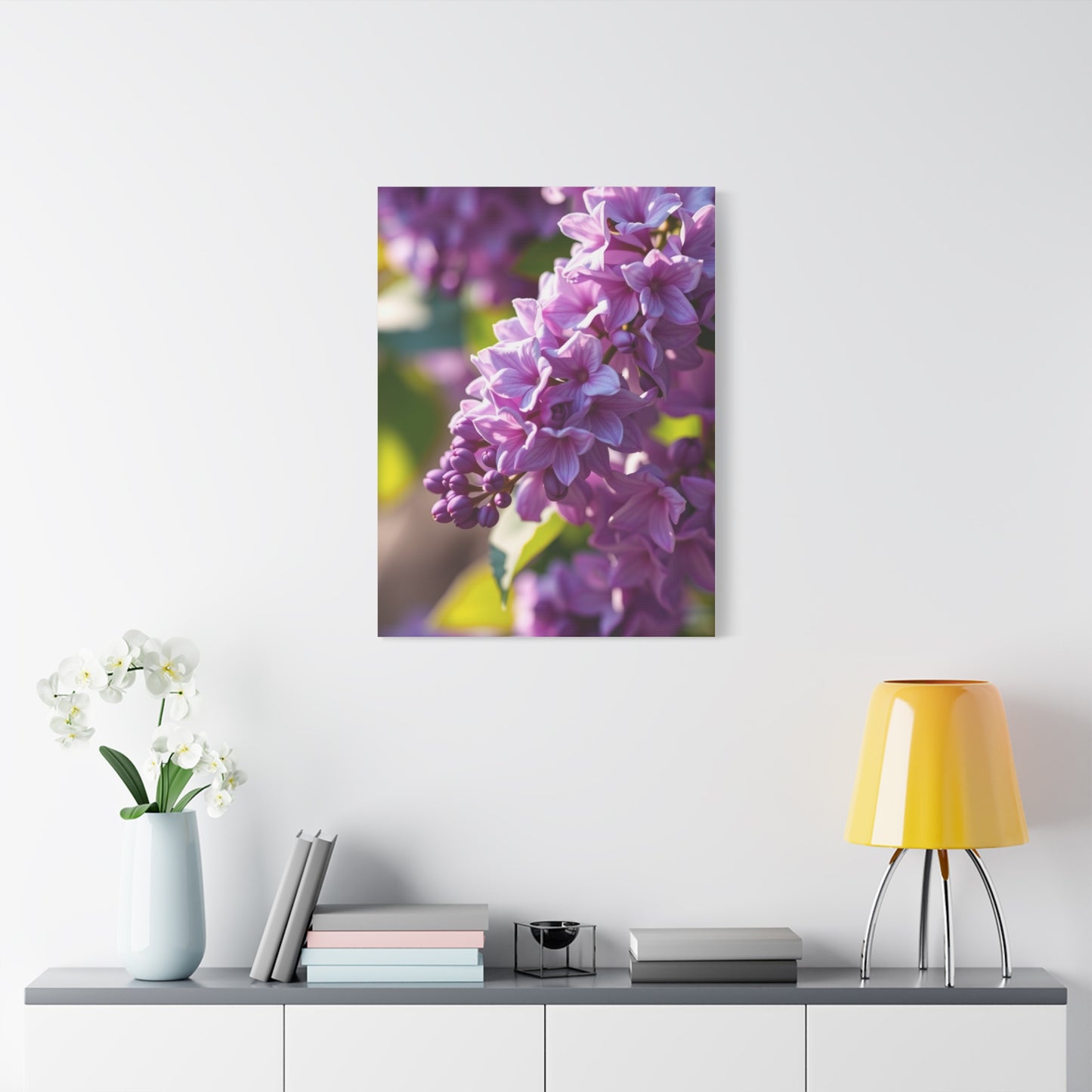 Lilac Flower Art Supreme Gallery Wall Art & Canvas Print
