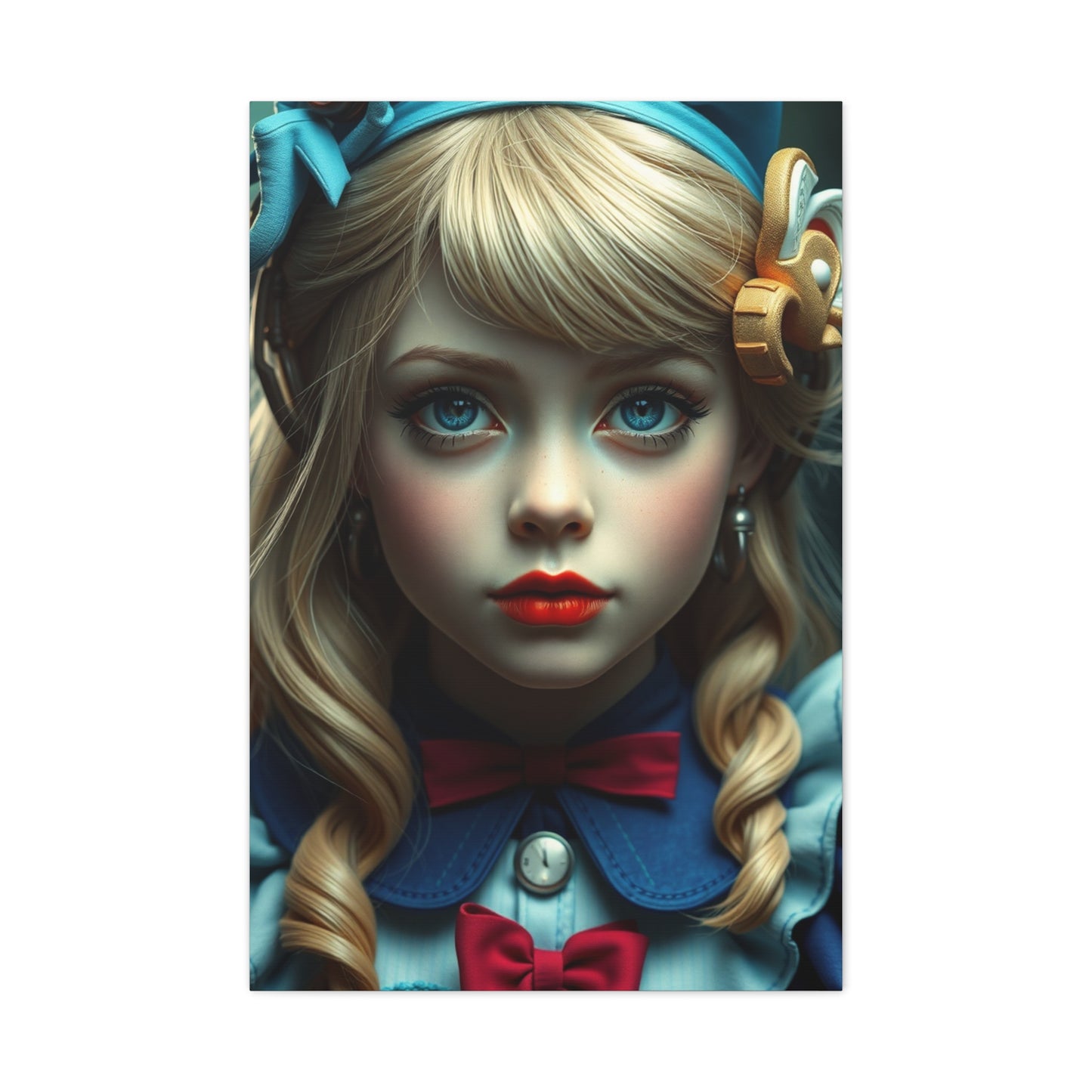 Elite Alice In Wonderland Characters Art Vision Wall Art & Canvas Print