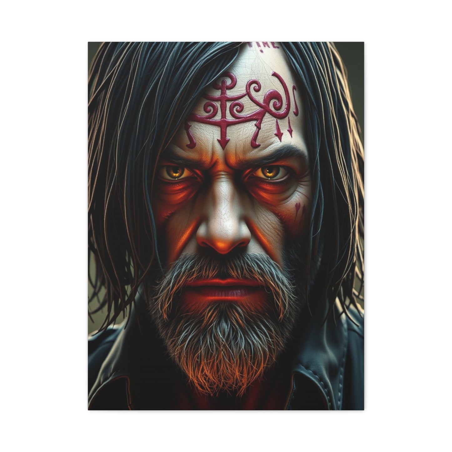 Vision The Walking Dead Characters Art Art Wall Art & Canvas Print