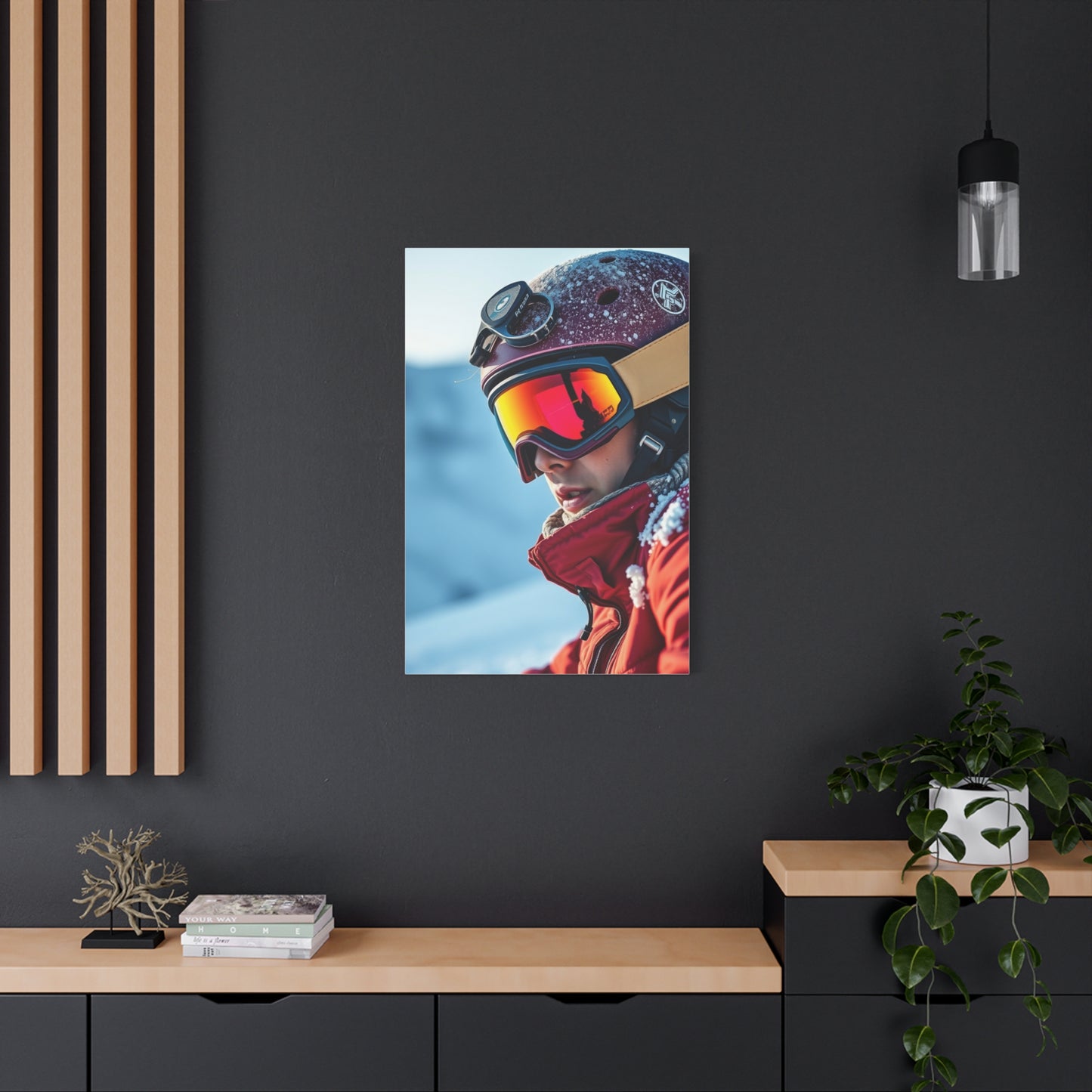 Skiing Art Supreme Gallery Wall Art & Canvas Print