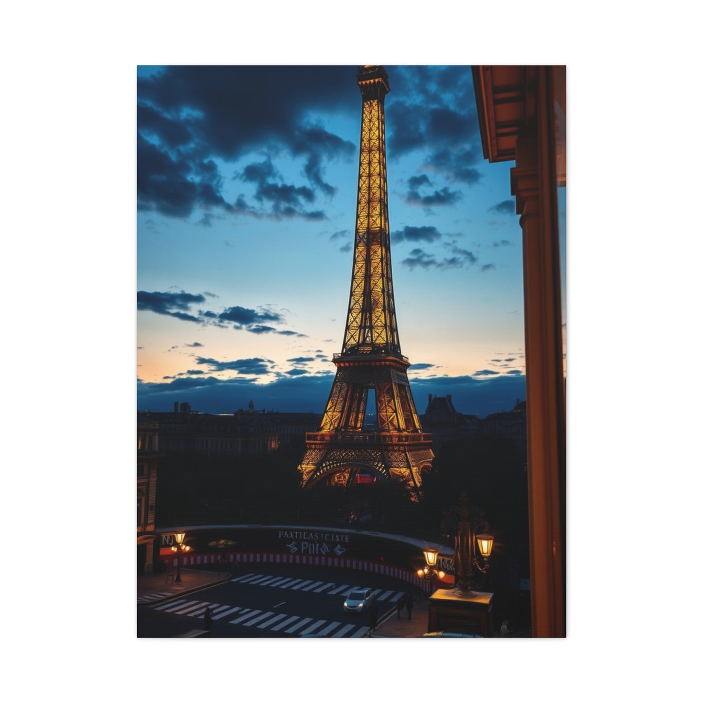 Opulent Parisian Panorama Art Wall Art & Canvas Print