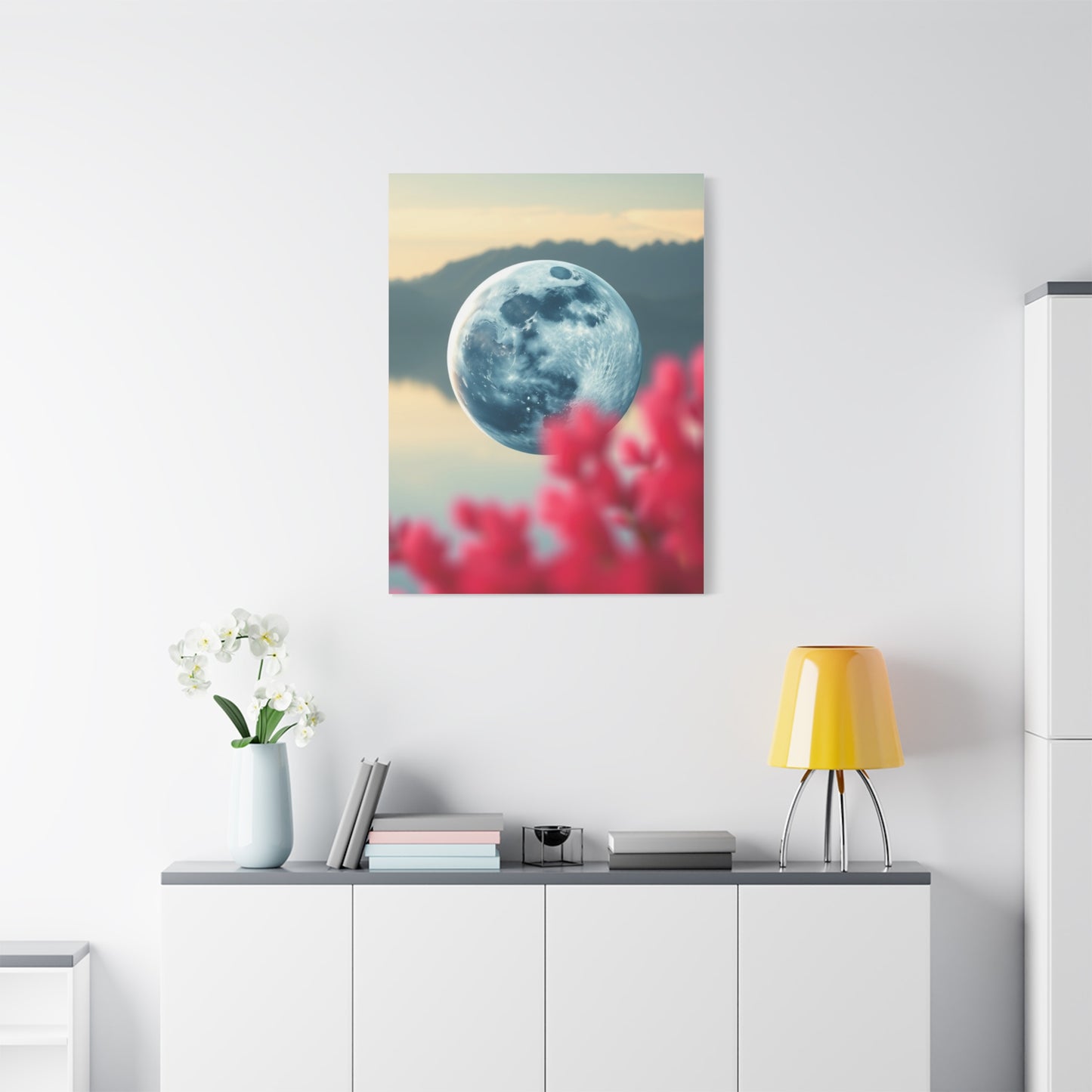 Ethereal Moonlight Canvas Wall Art & Canvas Print