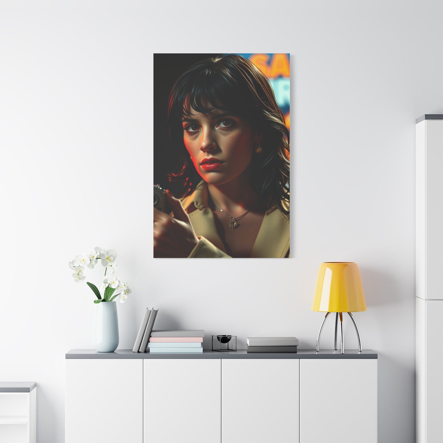 Masterpiece Pulp Fiction Character Art Vision Wall Art & Canvas Print