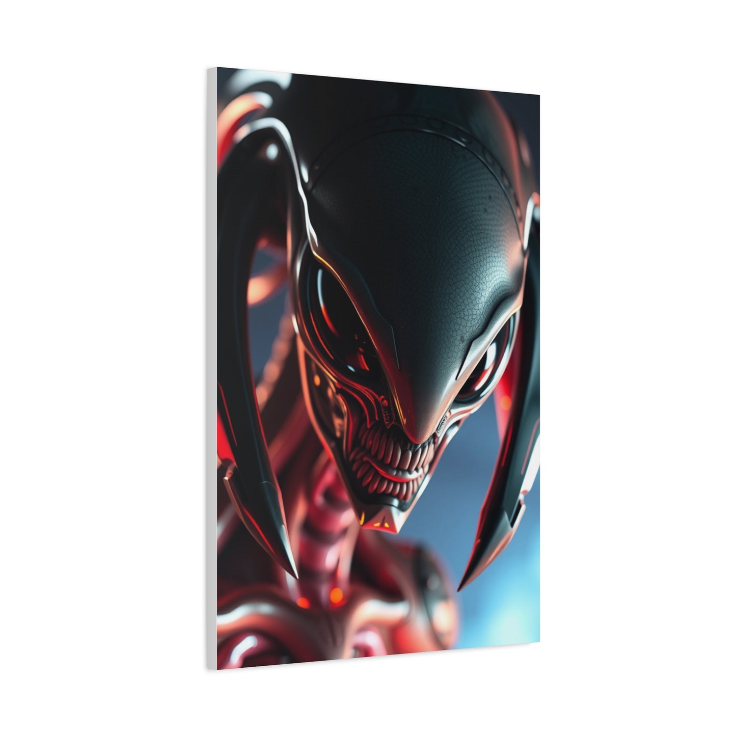 Masterpiece Alien Art Vision Wall Art & Canvas Print