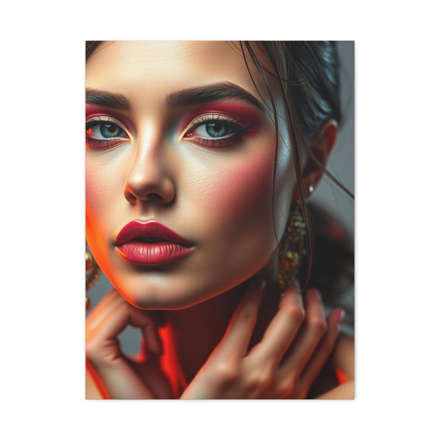 Masterpiece Makeup & Cosmetics Art Vision Wall Art & Canvas Print