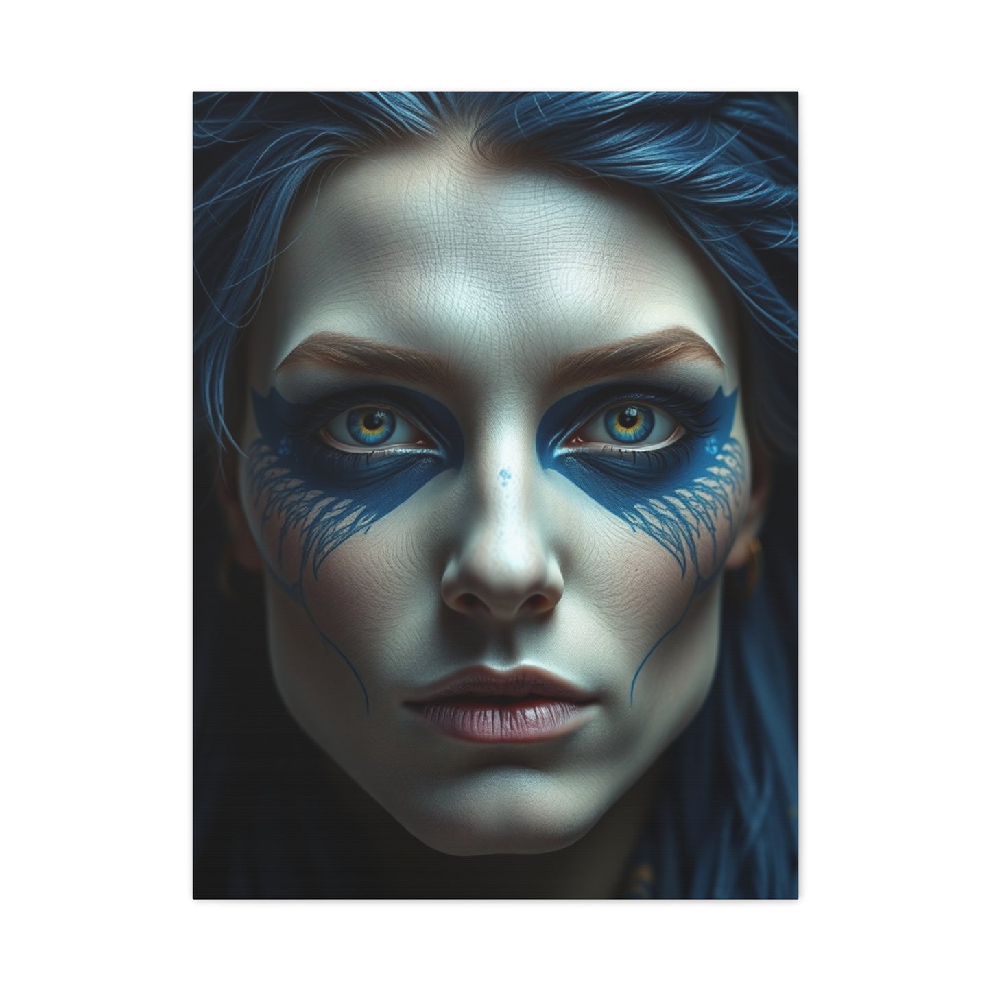 Collection Blue & Gray Art Art Wall Art & Canvas Print