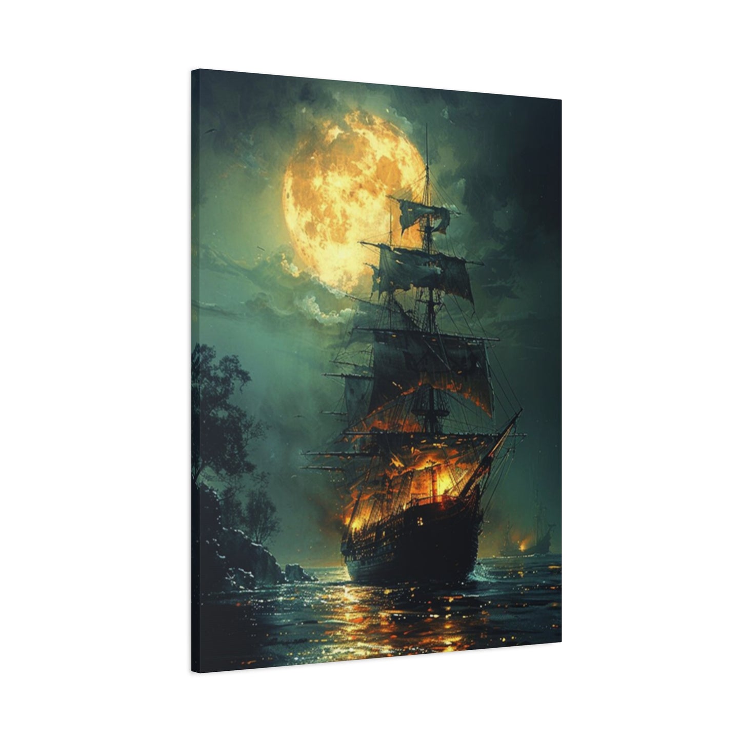 Large Ship Sailing Painting Wall Art & Canvas Prints