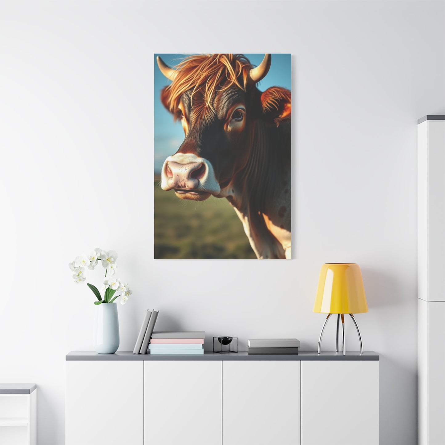 Serene Grazing Masterpiece wall art & canvas print